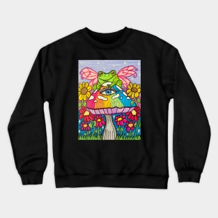 Frog Fairy Crewneck Sweatshirt